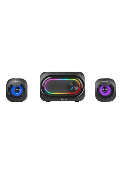 Md-511 5w+3w 2 Usb Rgb Ledli 2.1 Gaming Oyuncu Ses Ayarlı Speaker Hoparlör