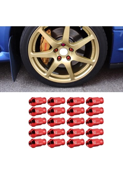 Bijon Takımı Kırmızı 20 Adet D1 Spec