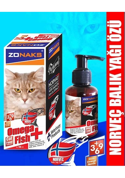 Zonaks Norveç Balık Yağı Omega Fish 100 ML