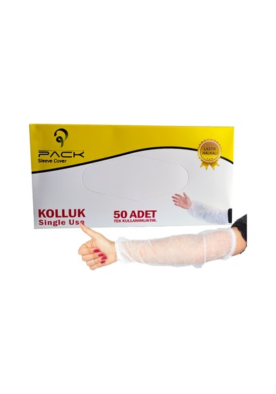 Kutulu KOLLUK Tek Kullanımlık Lastikli 50 Adet