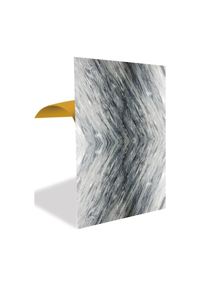 Tink Kendinden Yapışkanlı Çizgili Gri Desenli Pvc Panel 41x62 Cm