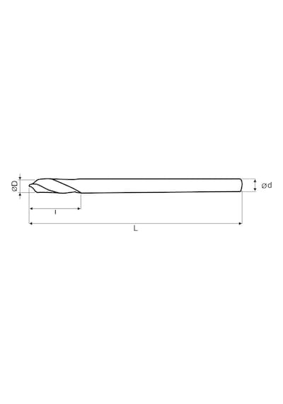 Fett 12mm Mastercut Sert Metal Karbür 120 Nc Punta Matkabı