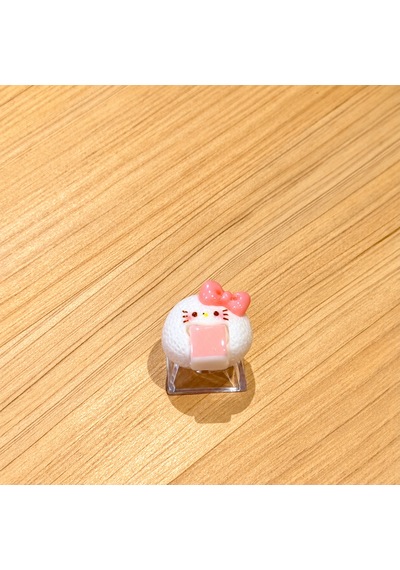 1 Adet 3d Sevimli Kedi Figürlü Keycaps Klavye Tuş Başlığı Mekanik Klavye Uyumlu Dekoratif Özel Tasarım-kedi