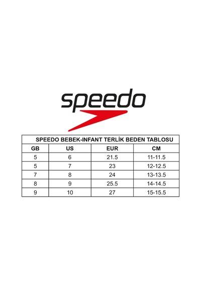 Speedo Atamı Seasquad Bebek Terliği - Pembe/mor Çok Renkli