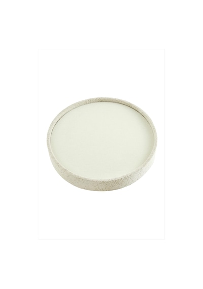 Yuvarlak - 861 - Ahşap Anfora Kumaş Piercing Küpelik 20 Cm - Csmo-tex - Sütlü Kahve Çok Renkli