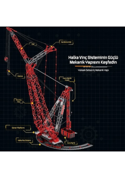Reobrix Ring Crane 22028 Brick Yapım Seti