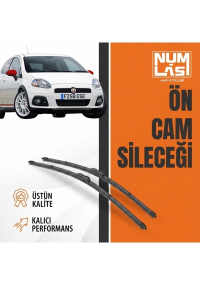 Fiat Grande Punto Ön Cam Silecek Takımı Numlas-a Kalite-nm0011
