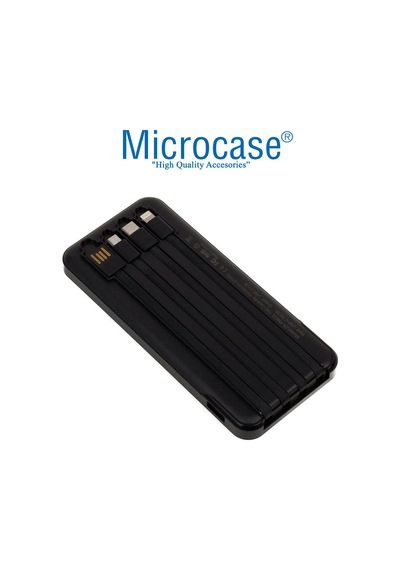Onezero Y130 10000 Mah 4 Kablolu Led Ekran Powerbank Al3955