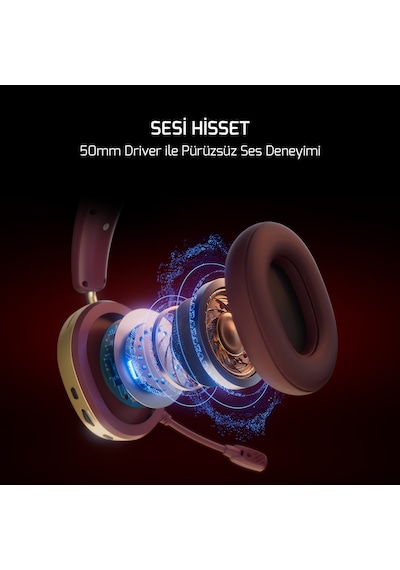 Gamepower Ultima Wireless 7.1 Surround 2000 Mah Gaming Oyuncu Kulaklık