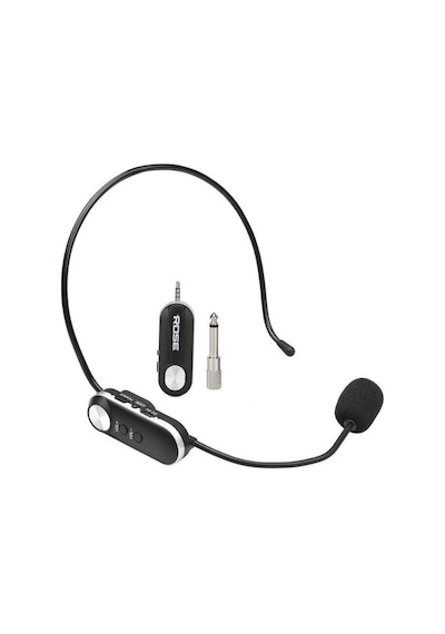 Rose R-101-kw Şarjlı Uhf Telsiz Kablosuz Headset Mikrofonu
