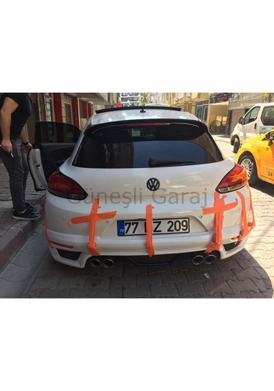 Volswagen Scirocco Makyajsız R Arka Ek (Plastik)