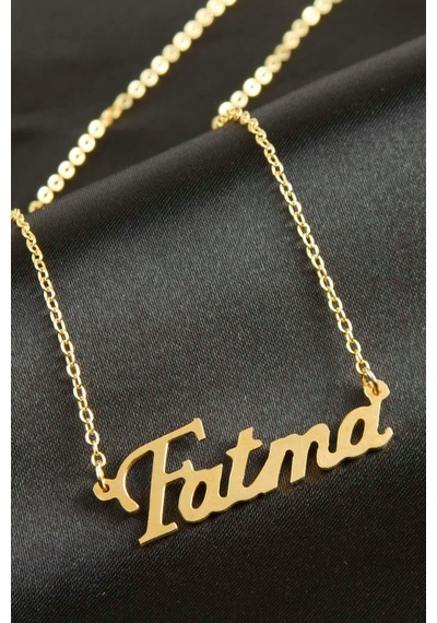 Fatma İsimli Kolye Kişiye Özel 11