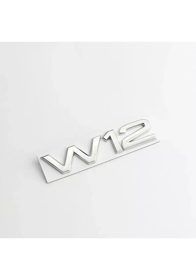 W12 Çamurluk Yazısı Seti 2'li Paket Krom 3m 3d Abs Mercedes G