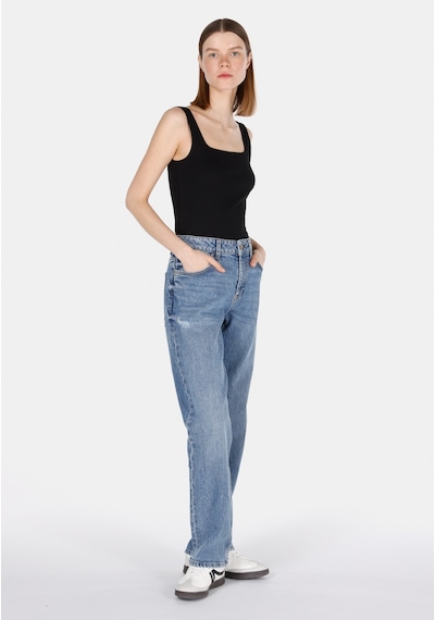 Colin's Colins Slim Fit Kadın Siyah Atlet Cl1073552 Q1.v1 Blk Siyah