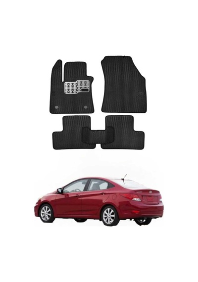 Hyundai Accent Blue Uyumlu Akıllı Paspas Araca Özel Oto Paspas Araba Paspas