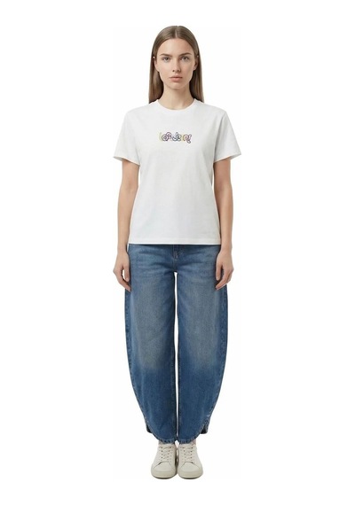 Kadın T-shirt Lf2042206 Beyaz