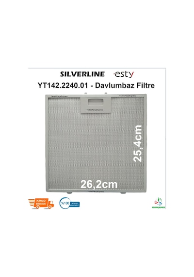Silverline Uyumlu 2238 Retro Rustik Davlumbaz Filtresi Aspiratör 262X254 - 423472324