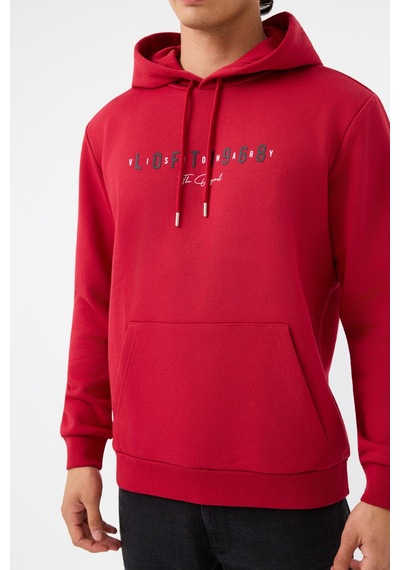 Loft Lf2041023 Erkek Sweatshirt Bordeaux