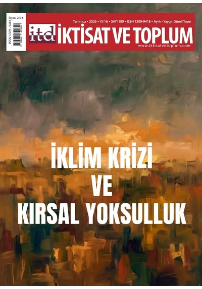 İktisat Ve Toplum Dergisi 189. Sayı İklim Krizi Ve Kırsal Yoksulluk