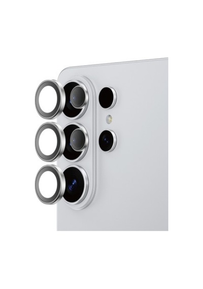 Samsung S26 Plus Uyumlu Pvd Ar+af Kamera Lens Koruyucu - Yansıma Önleyici & Paslanmaz Çelik - Silver