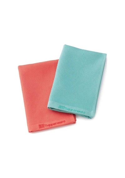 Tupperware Mikrofiber Cam Bezi 2 Adet Çok Renkli 40 x 40 CM