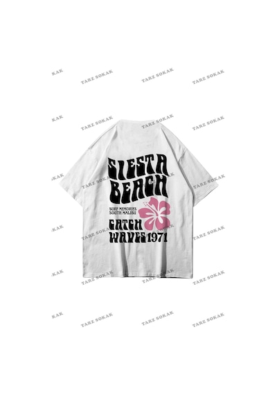 Startmore Unisex Siesta Beach Beyaz Siyah