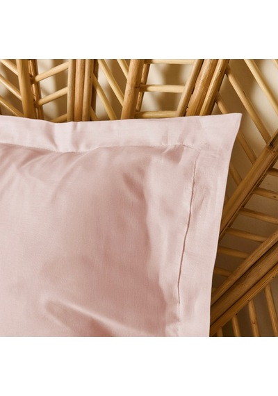 Soft Basic Oxford Saten 2'li Yastık Kılıfı - Gülkurusu - 50x70 Cm Çok Renkli