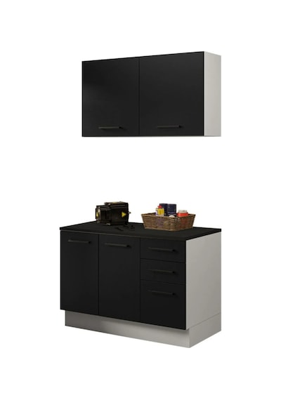 Milot Çok Amaçlı Dolap-mikrodalga-erzak-airfryer-mutfak-kiler Dolabı-kahve Köşesi-beyaz-120 Cm Antrasit Milot Çok Amaçlı Dolap-mikrodalga-erzak-airfryer-mutfak-kiler Dolabı-kahve Köşesi-beyaz-120 Cm Antrasit