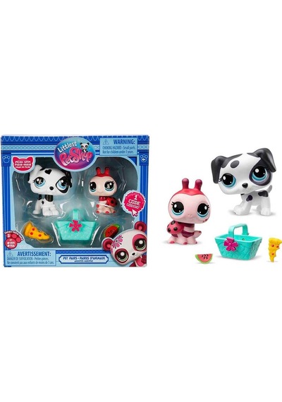 Lps Miniş 2 Li Figür Seti Seri 3 No:156-149 Dalmaçya Köpeği Ve Uğur Böceği