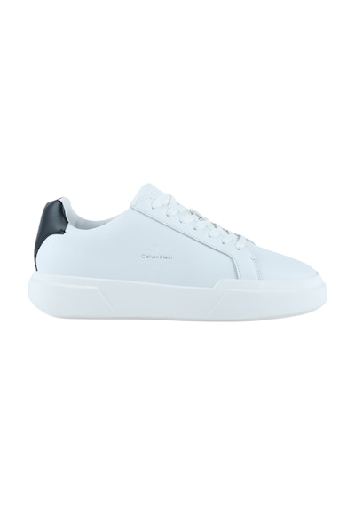 Calvin Klein Chunky Cupsole Erkek Beyaz Deri Ayakkabı Ym0ym01344-01w Beyaz