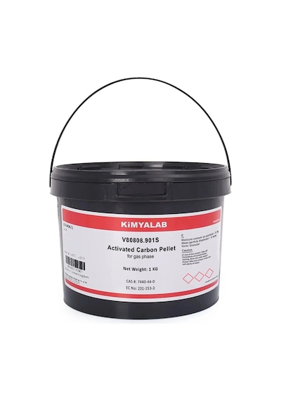 Kimyalab Aktif Karbon Silindirik Pelet 1 KG