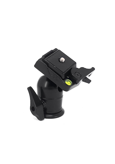 Ayex Kh-8666 Metal Tripod Kafası 245 G 360 Pan, 90 Tilt, Quick-release, Su Terazili, 2 Kg Kapasite -