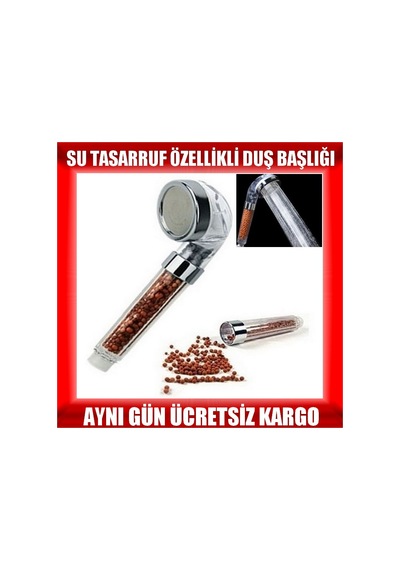 Duş Başlığı Su Arıtmalı Su Tasarruflu Duş Başlığı Filtre Sistemli Diğer