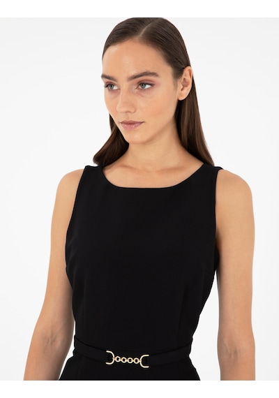 Pierre Cardin Kadın Siyah Elbise Dokuma 50297162-vr046 Siyah