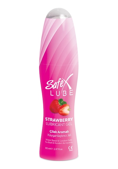 Safex Lube Çilek Aromalı Kayganlaştırıcı Jel 85 ML