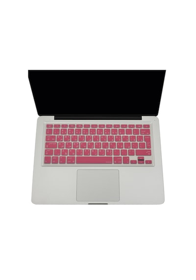Arapça Klavye Koruyucu Apple Uyumlu MacBook Air Pro Eski Usb'li Model 2008/2017 Uk Enter Açık Pembe