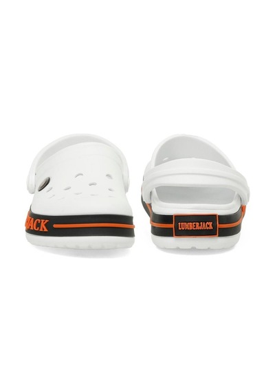 Lumberjack Devon 5fx Beyaz Comfort Casual Anatomik Sabo Terlik Sandalet Beyaz
