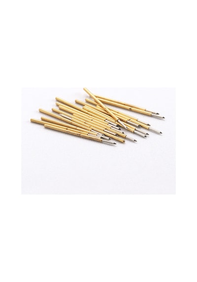 Pogo Pin P50-B1 100 Adet Set Altın Kaplama Yaylı Test Probu Pim 3A 0.5mm
