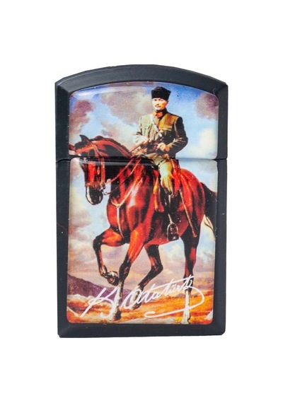 Als Atatürk Metal Çakmak . Gazlı Çakmak N11.108