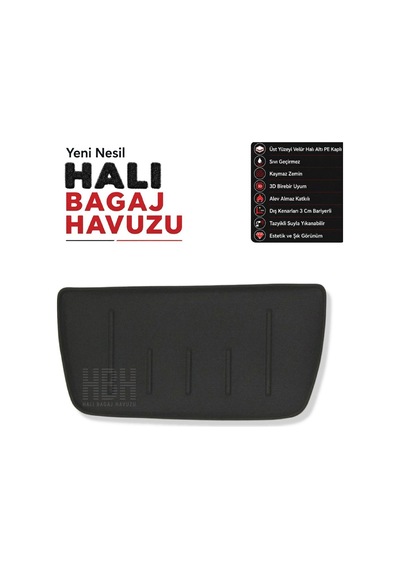 Mini Cooper Countryman Halı Bagaj Havuzu 2010 - 2017 Arası