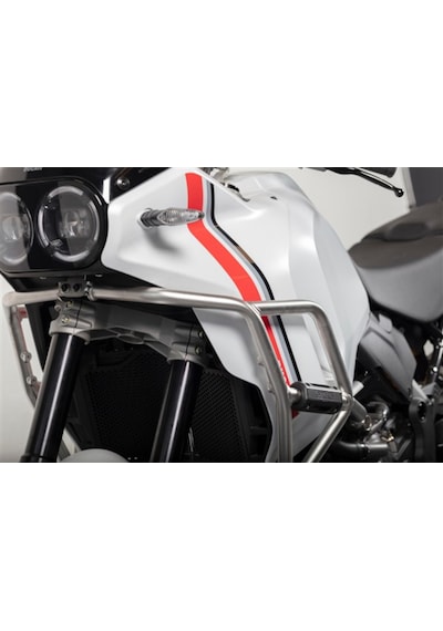 Motosiklet Koruma Demiri Takozu Gecko Universal Yuvarlak 100 Mm Siyah Renk