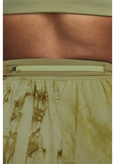 Nike Dri Fit Repel 3 İn Womens Running Short Fermuar Cepli Kadın Koşu Şortu Yeşil