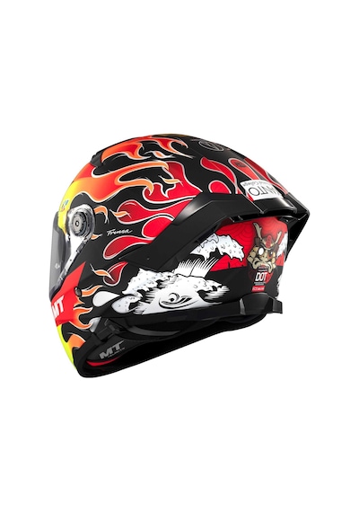 Mt Helmets Thunder 4 Sv Yamanaka B3 Kapalı Kask Çok Renkli