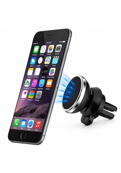 Teknoway Tw476 Araç Peteğine Takılan Mıknatıslı Telefon Tutucu Siyah