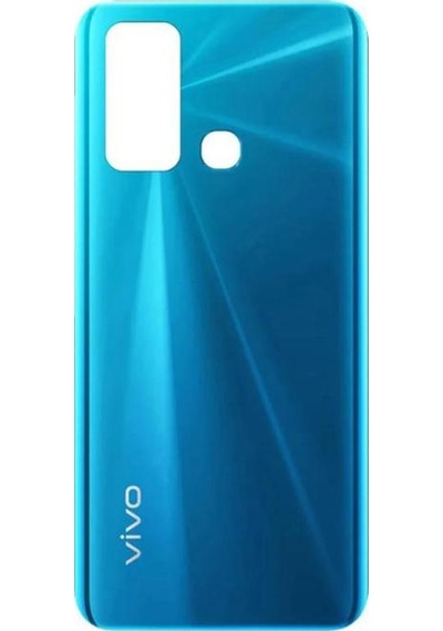 Vivo Y30 Mavi Arka Kapak Batarya Kapağı Pil Kapağı Mavi