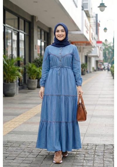 Hb Harma Time Butik Kadın Dantel Detaylı Düğmeli Ve Bağcıklı Açık Kot Mavi Uzun Elbise Açık Mavi Açık Mavi Hb Harma Time Butik Kadın Dantel Detaylı Düğmeli Ve Bağcıklı Açık Kot Mavi Uzun Elbise Açık Mavi Açık Mavi