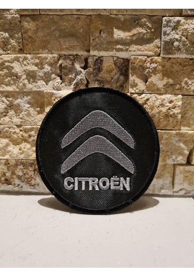 Çeyiz Citroen - Patch Peç Arma Nakış Işleme Dokuma Gri