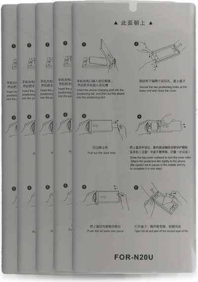 Joko Samsung Galaxy Uyumlu  Note 20 Ultra Autokit 5in1 Fiber Hayalet Polymer Nano Ekran Koruyucu