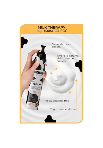 Milk Therapy Kremsi Saç Köpüğü 200 Ml