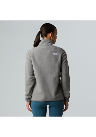 The North Face Kadın Glacier 1/4 Fermuarlı Polar Nf0a8d2jcqı1 Gri